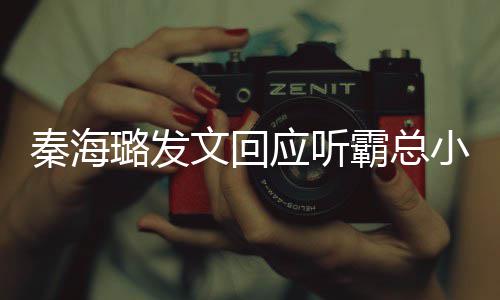 小说 给提出建议文回霸总秦海起床作者璐发应听