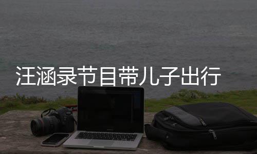 儿子目带满满同行汪涵温情牵手子俩录节出行 父