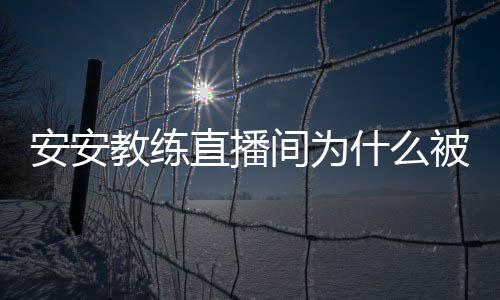 教练间为教练被封直播了安安安安什么事件始末封号