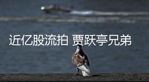 股流亭兄近亿贾跃弟所拍 票拍千万视股持乐出八